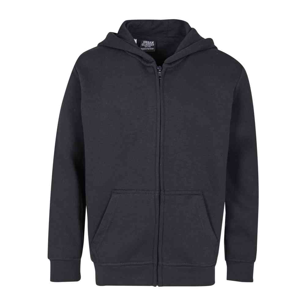 Urban Classics - Kids Basic Essential Vest Met Capuchon Kinderen - Donkerblauw